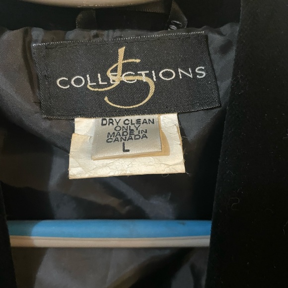 EUC Velvet Dress Coat - Picture 2 of 2